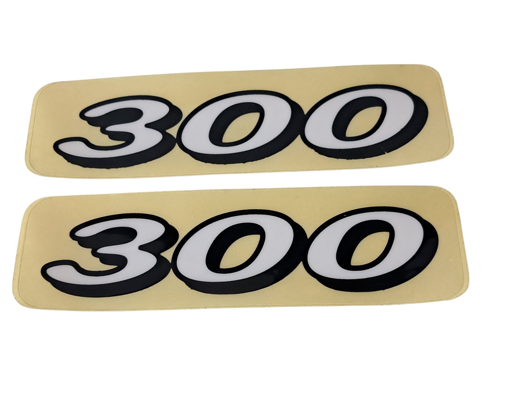 TM "300" Sticker 1998/1999 White