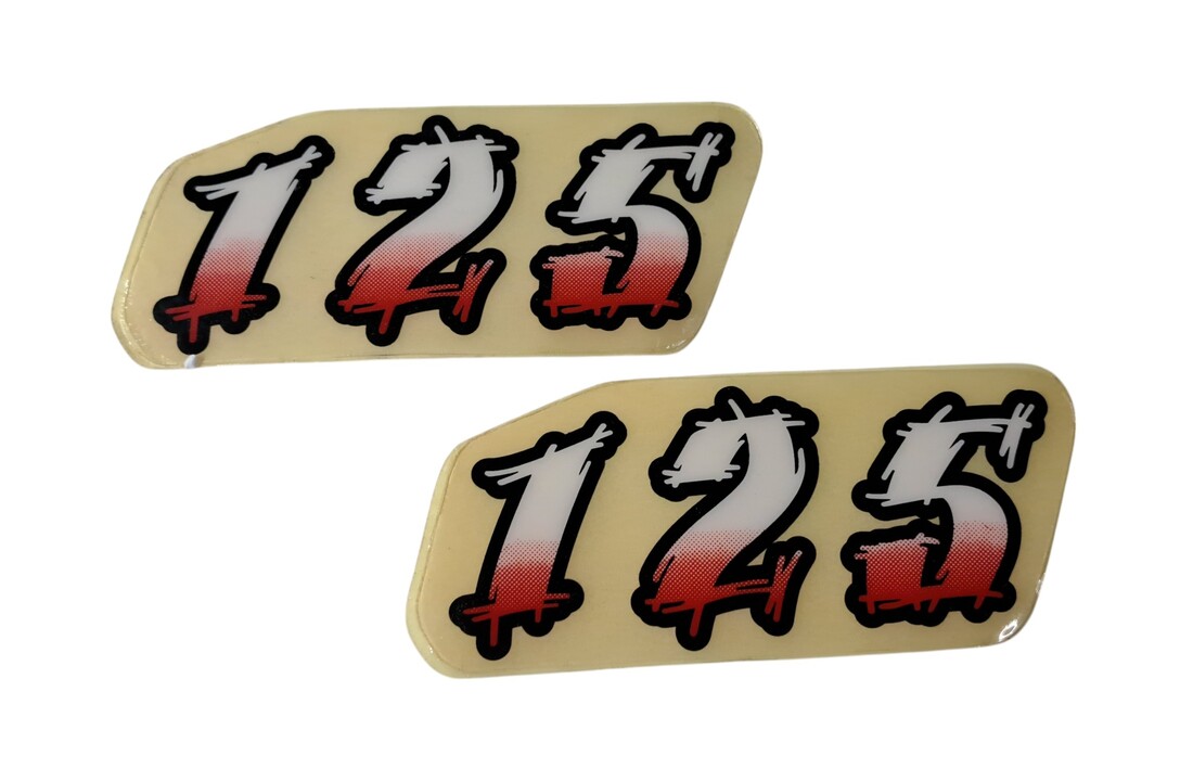 TM "125" Sticker 1992