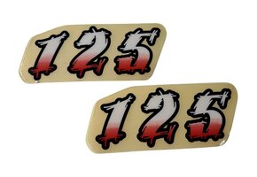 TM "125" Aufkleber 1992