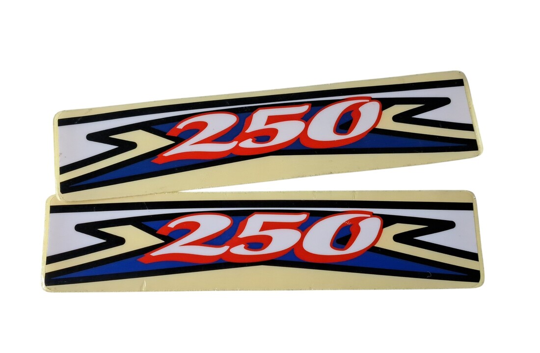 TM "250" Aufkleber 2001