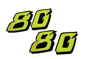 TM "80" Sticker 1996