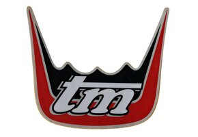 TM Front Fender Sticker 1999 Reprint