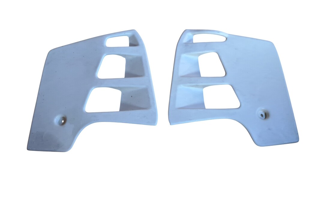 TM Kuehlerverkleidung SET 1990 OEM WHITE
