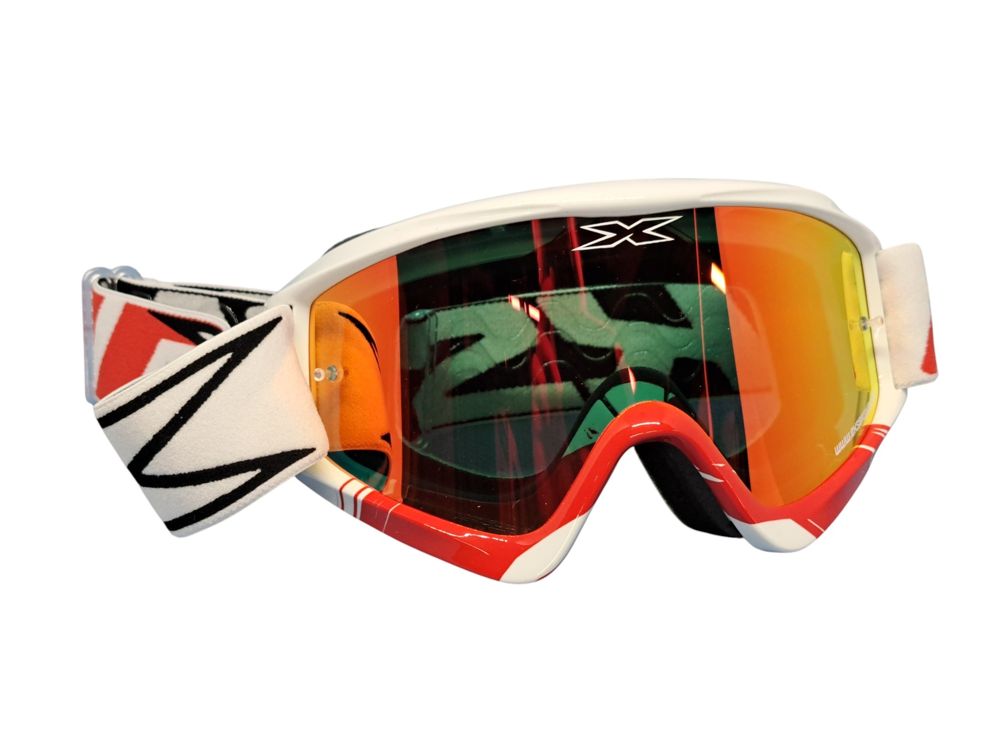 X-BRAND Brille CROSSFADE White/Red