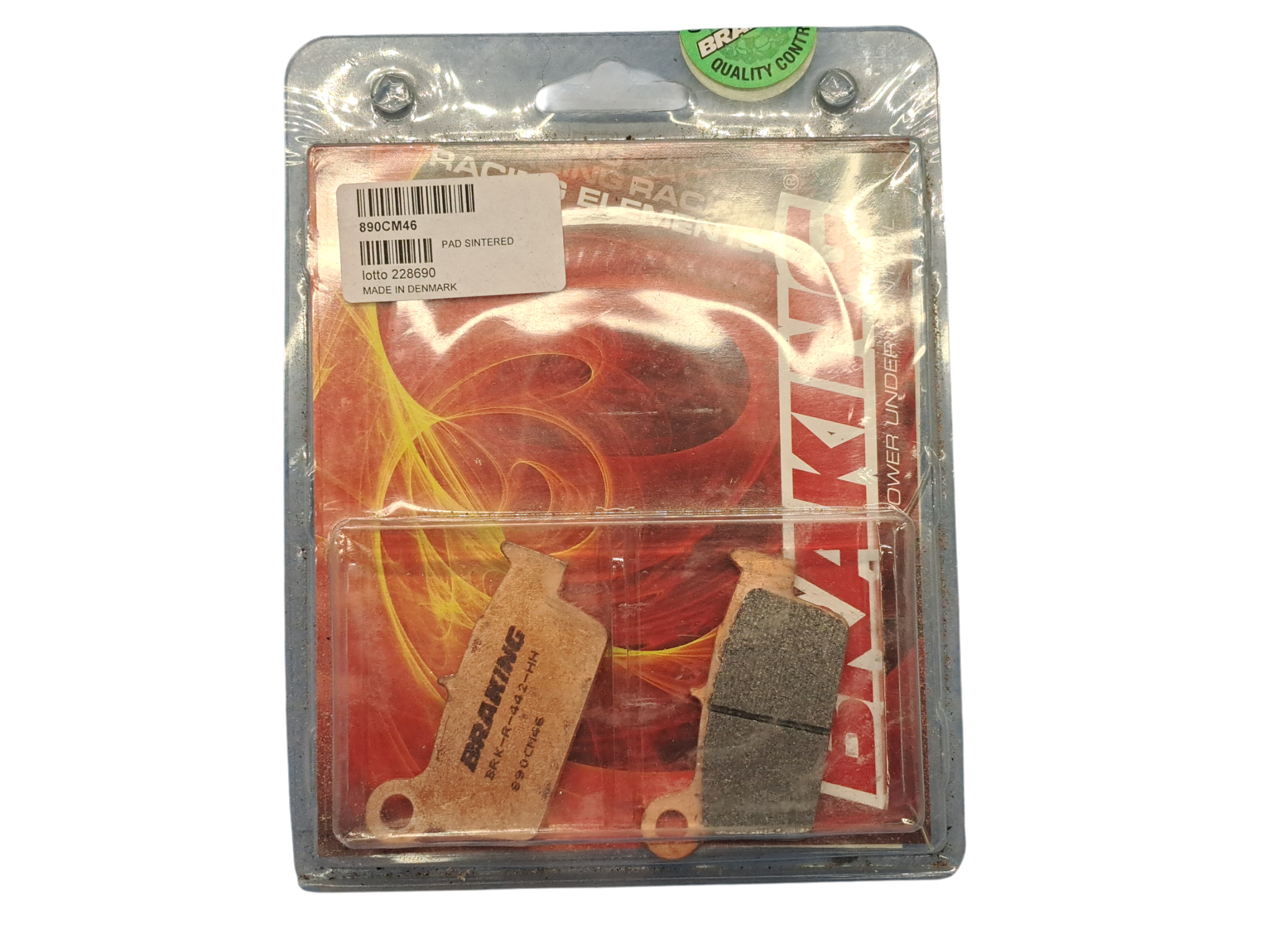 BRAKING Brake pads rear  #890CM46 "Sinter"