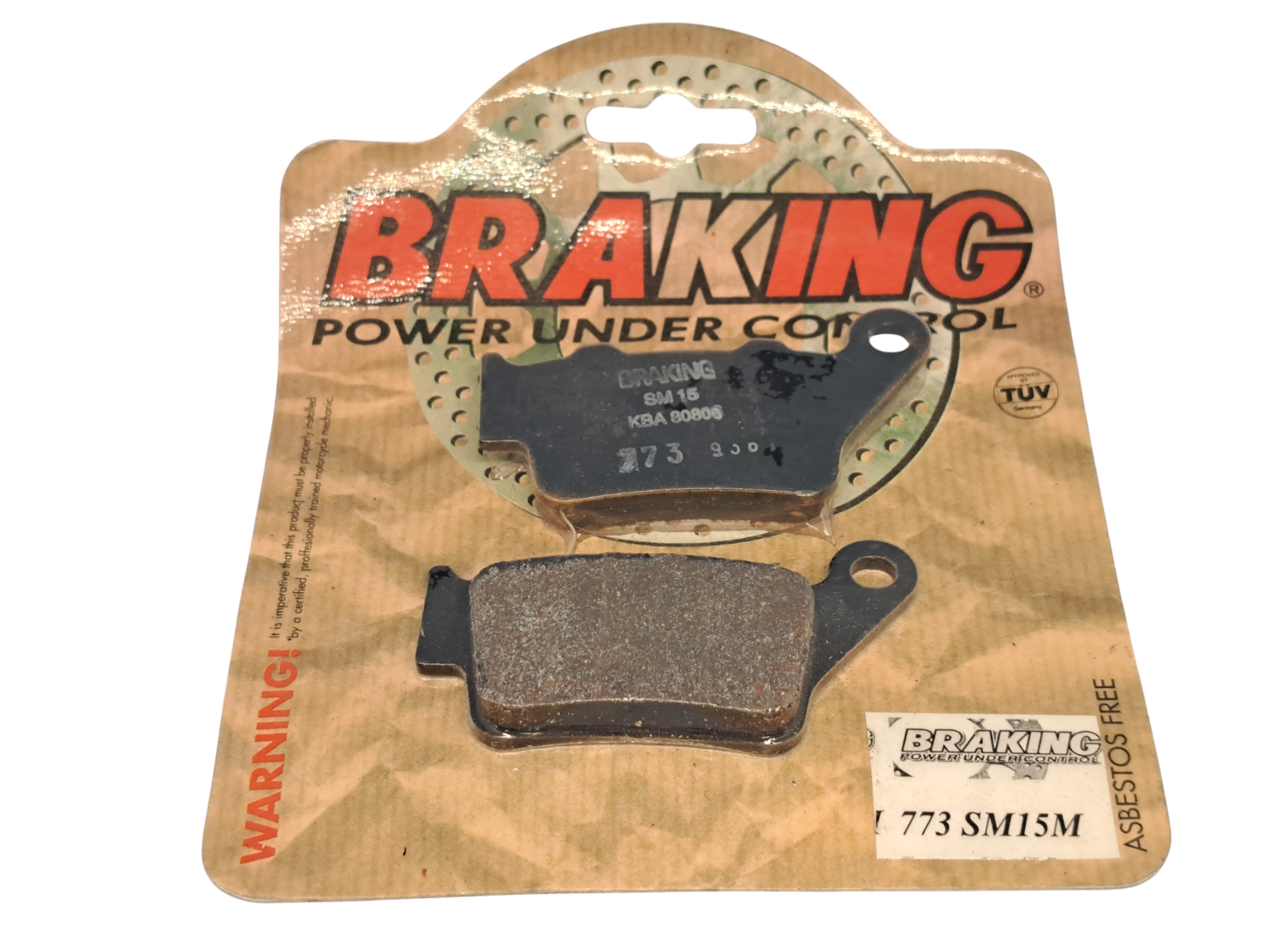 BRAKING Brake pads Rear  #733SM15M