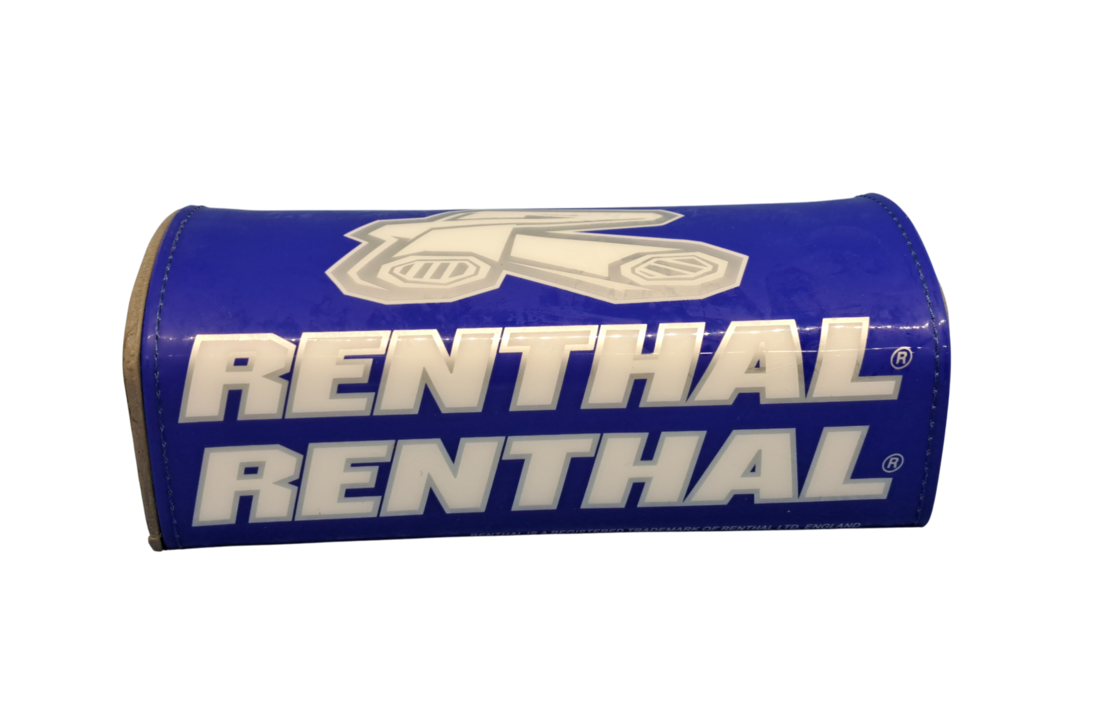 RENTHAL FATBAR PAD Blue/White/Silver