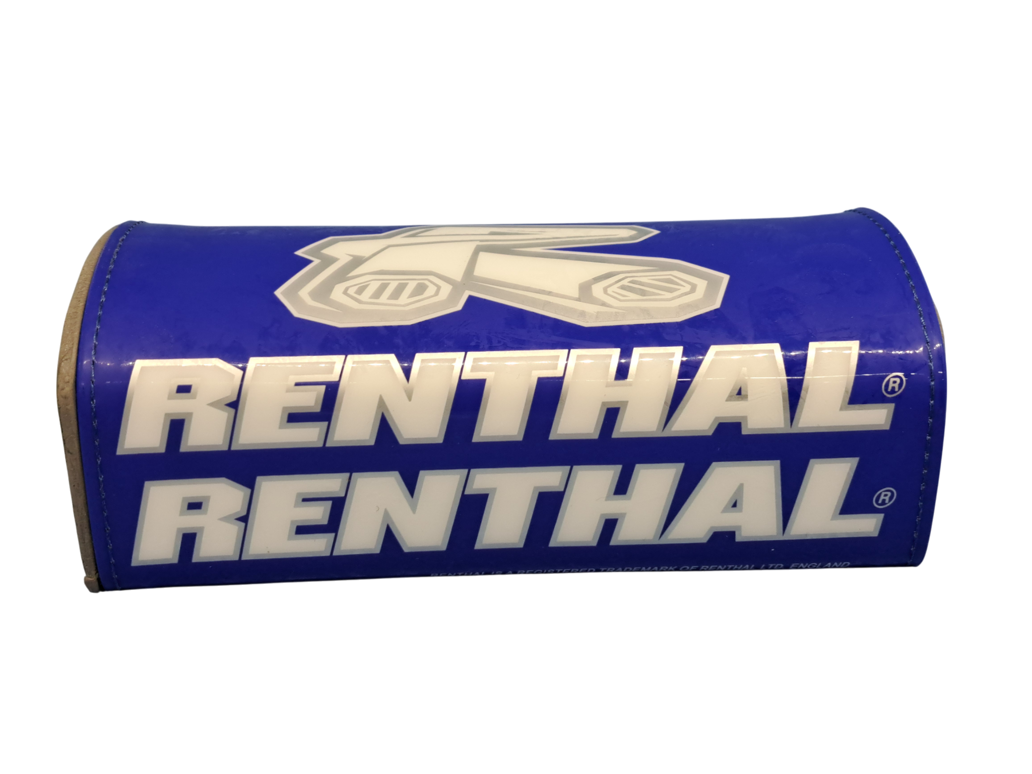 RENTHAL FATBAR PAD  Blue/White/Silver