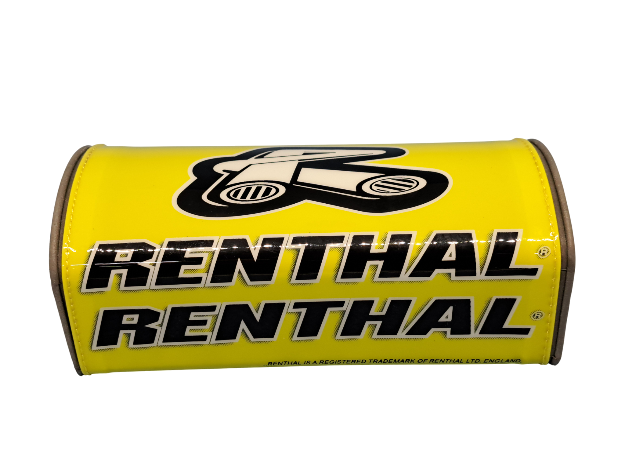 RENTHAL FATBAR Polster Gelb/Schwarz/Weiss