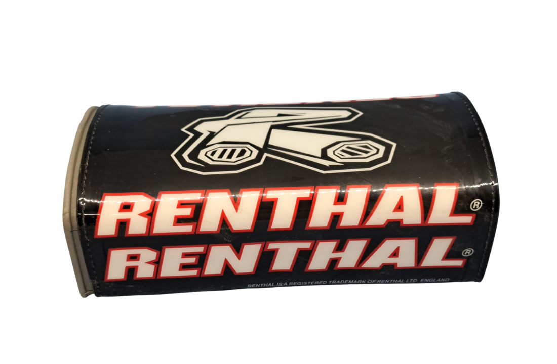 RENTHAL FATBAR Polster Schwarz/Weiss/Rot