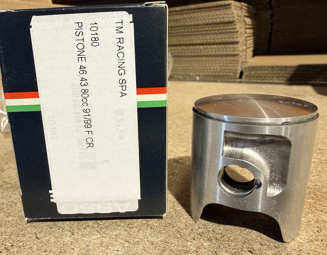 PISTON, 46,43 80cc 91/99 F.CHR