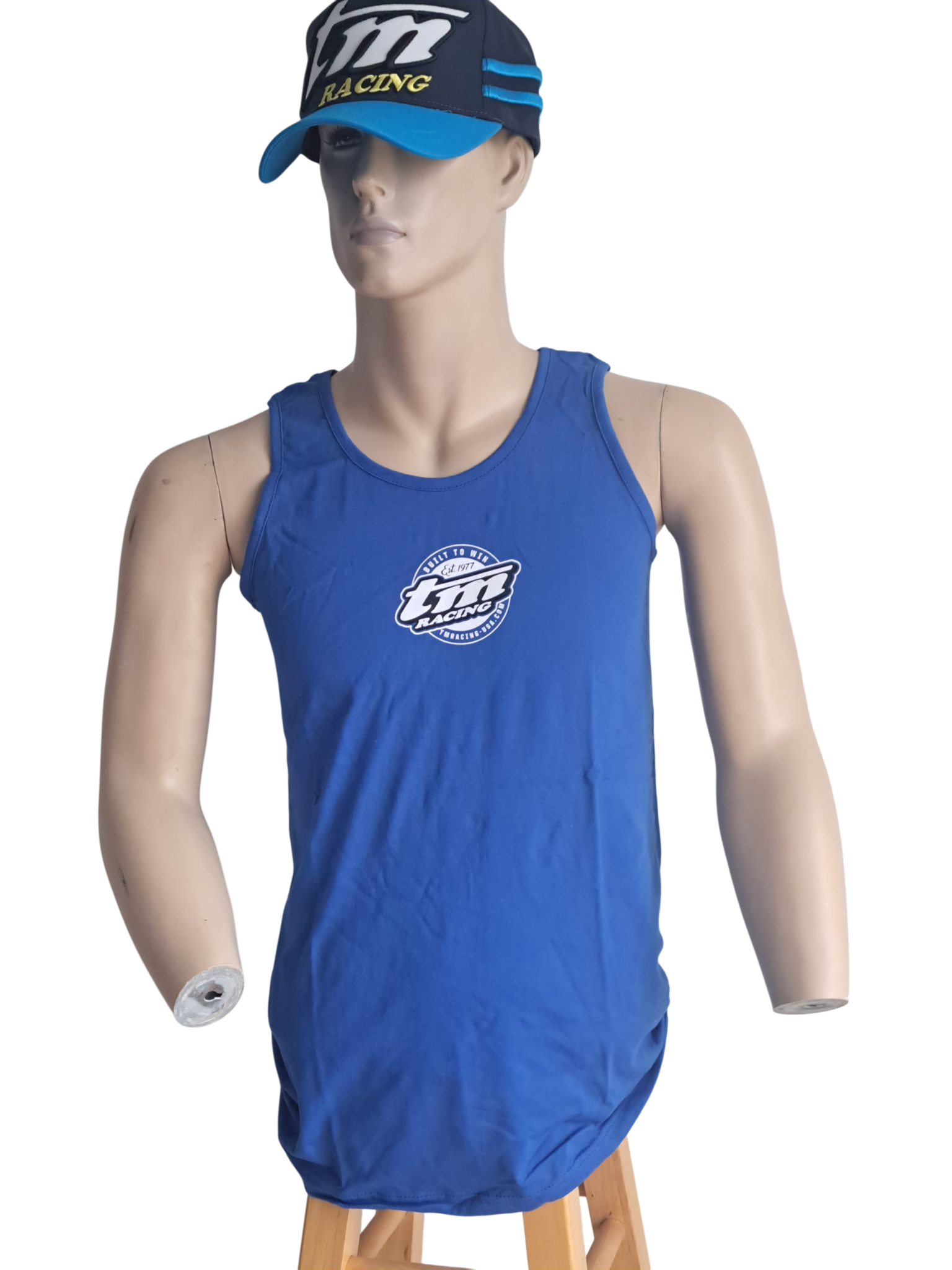 TM RACING USA  Tank Top Shirt Size S