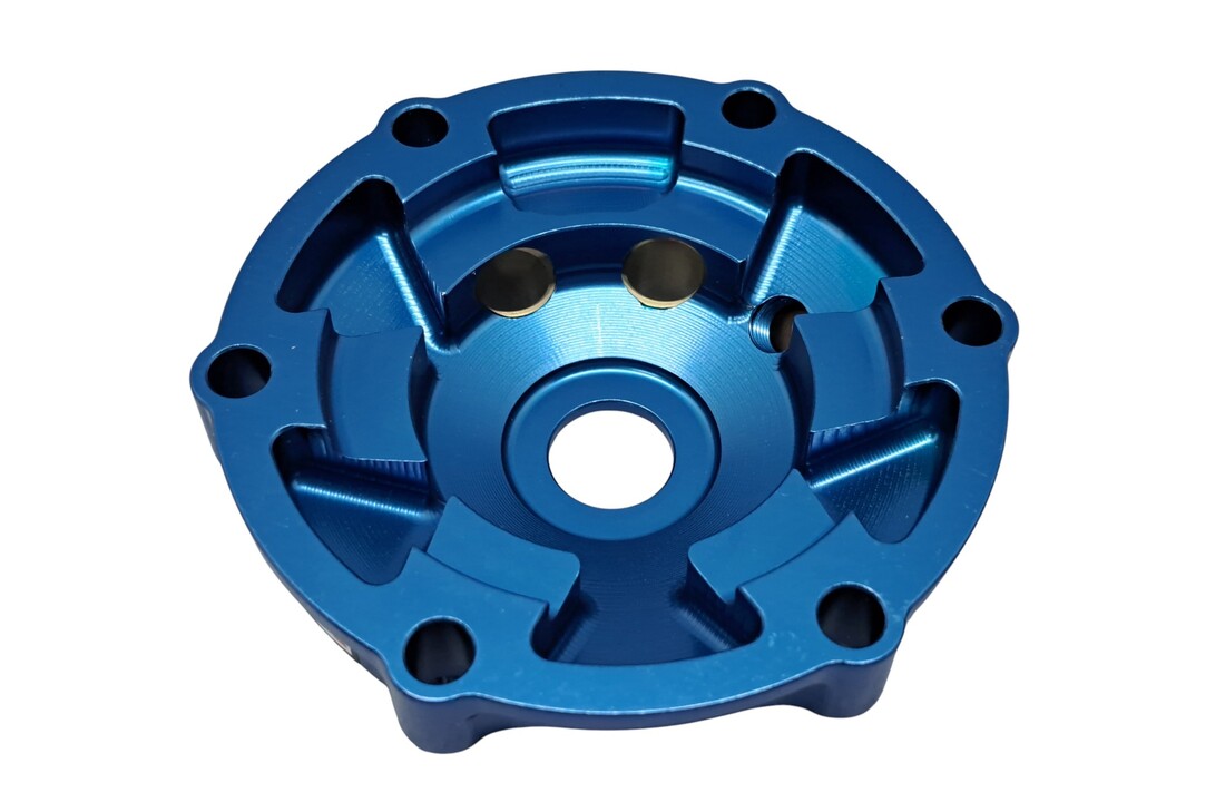 Cylinder head TM 250 2015-> MX (CARB)  / Enduro (Fi) BLUE