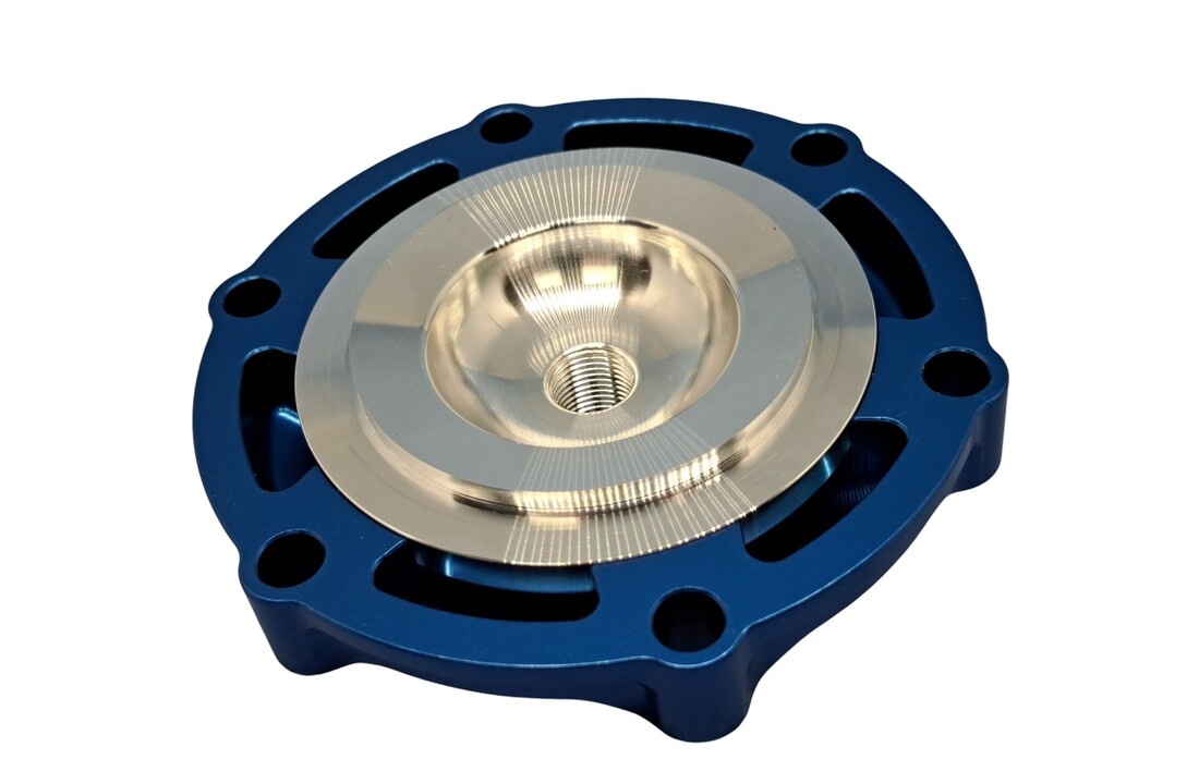 Cylinder head TM 300 2015-> MX (CARB) / Enduro (Fi) BLUE