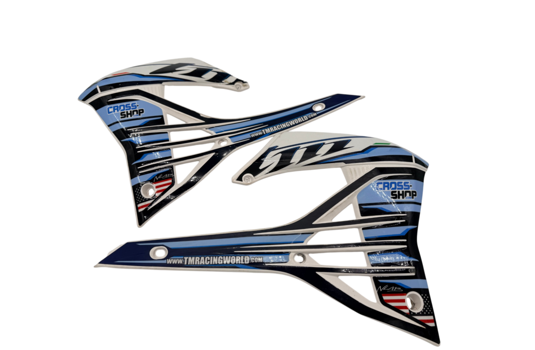 (USED) TANK SPOILERS (SET) 2T/4T MY22-> WHITE (OEM #67270.22)