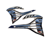 (USED) TANK SPOILERS (SET) 2T/4T MY22-> WHITE (OEM #67270.22)