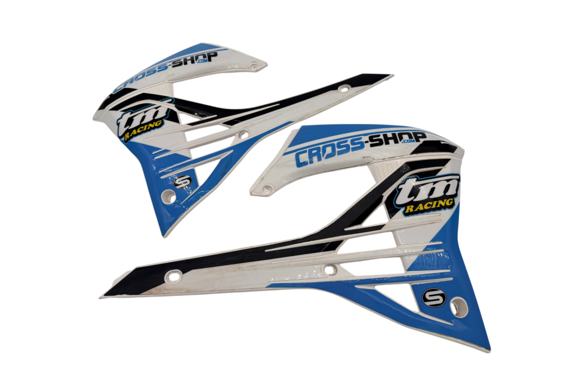 (USED) TANK SPOILERS (SET) 2T/4T MY22-> WHITE (OEM #67270.22)