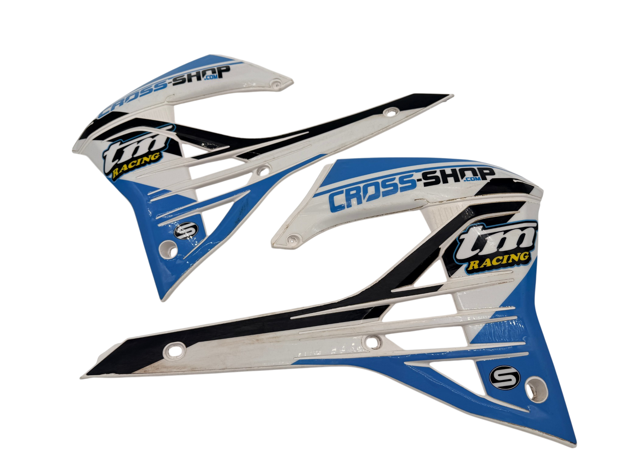 (USED) TANK SPOILERS (SET) 2T/4T MY22-> WHITE (OEM #67270.22)