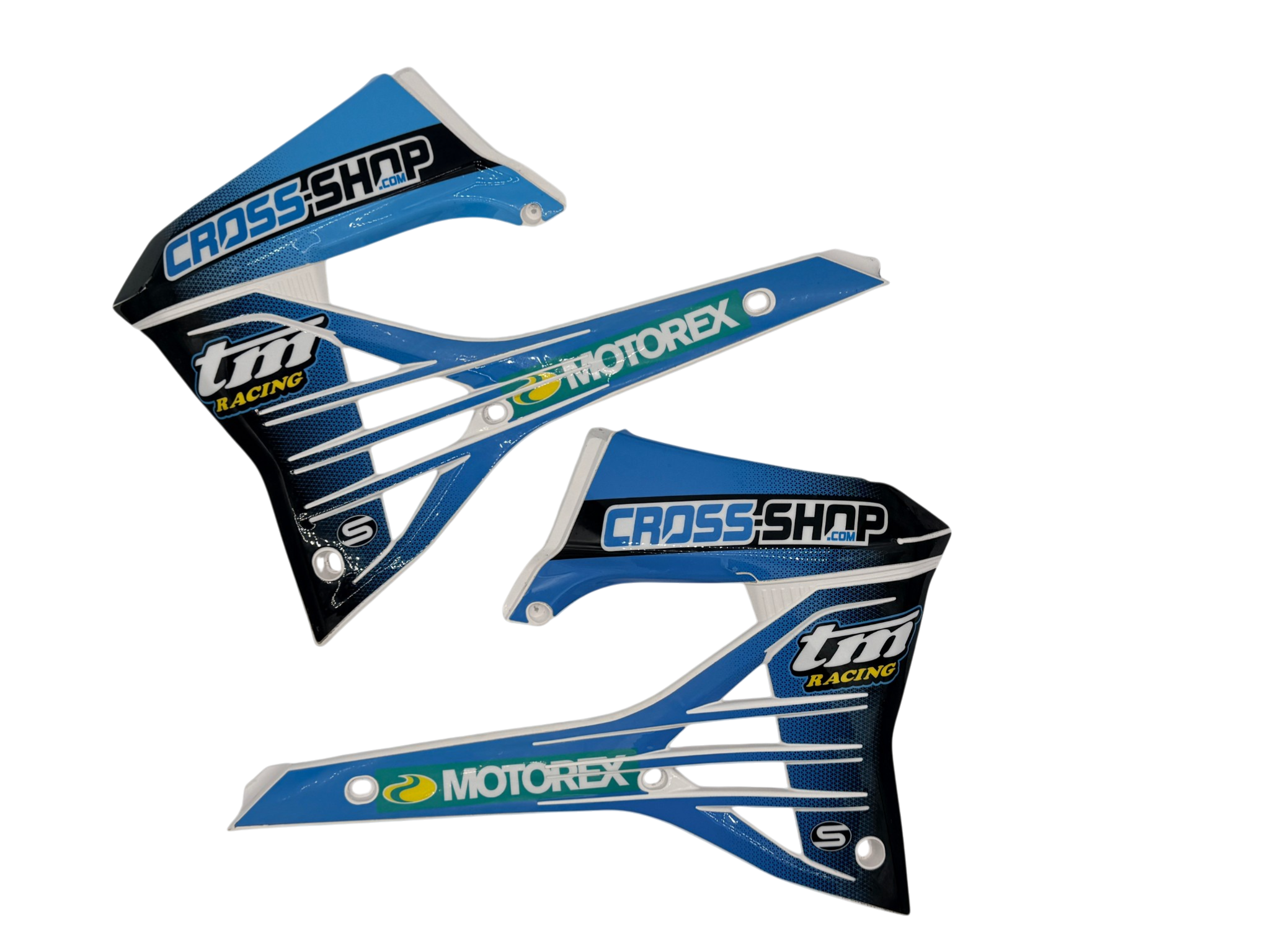 (USED) TANK SPOILERS (SET) 2T/4T MY22-> WHITE (OEM #67270.22)