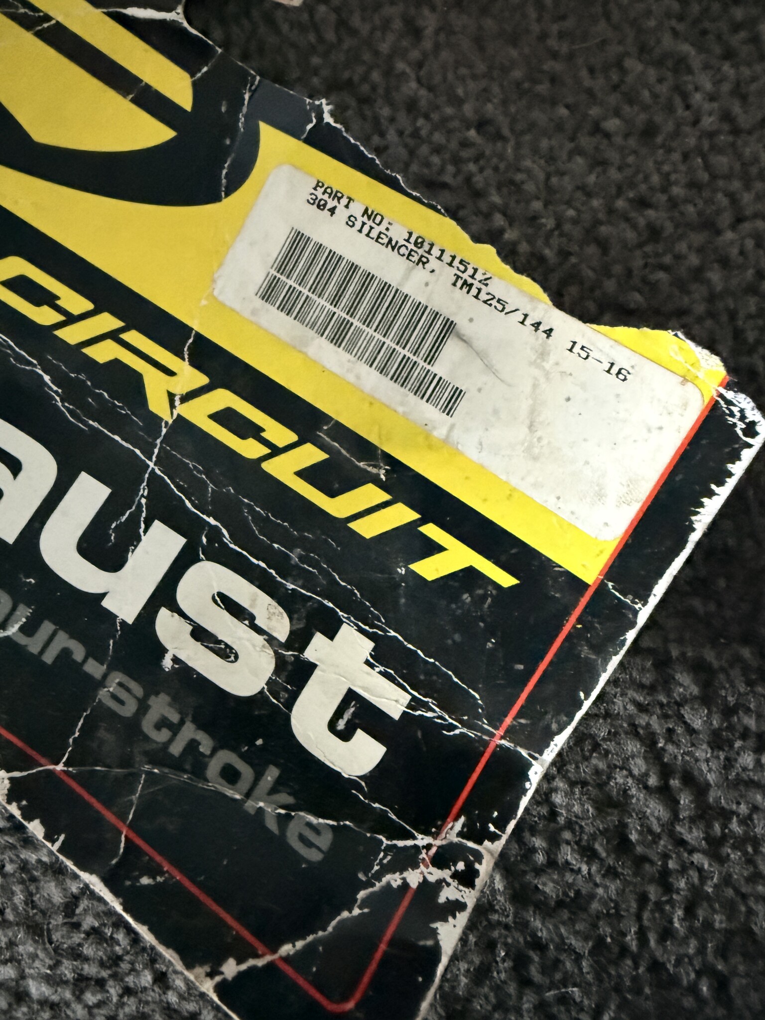 (USED) PRO Circuit Silencer TM 125/144 2015-2015