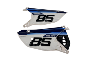(USED) SIDE PANELS RH+LH 2stroke MY22-> WHITE (OEM #67272.22)