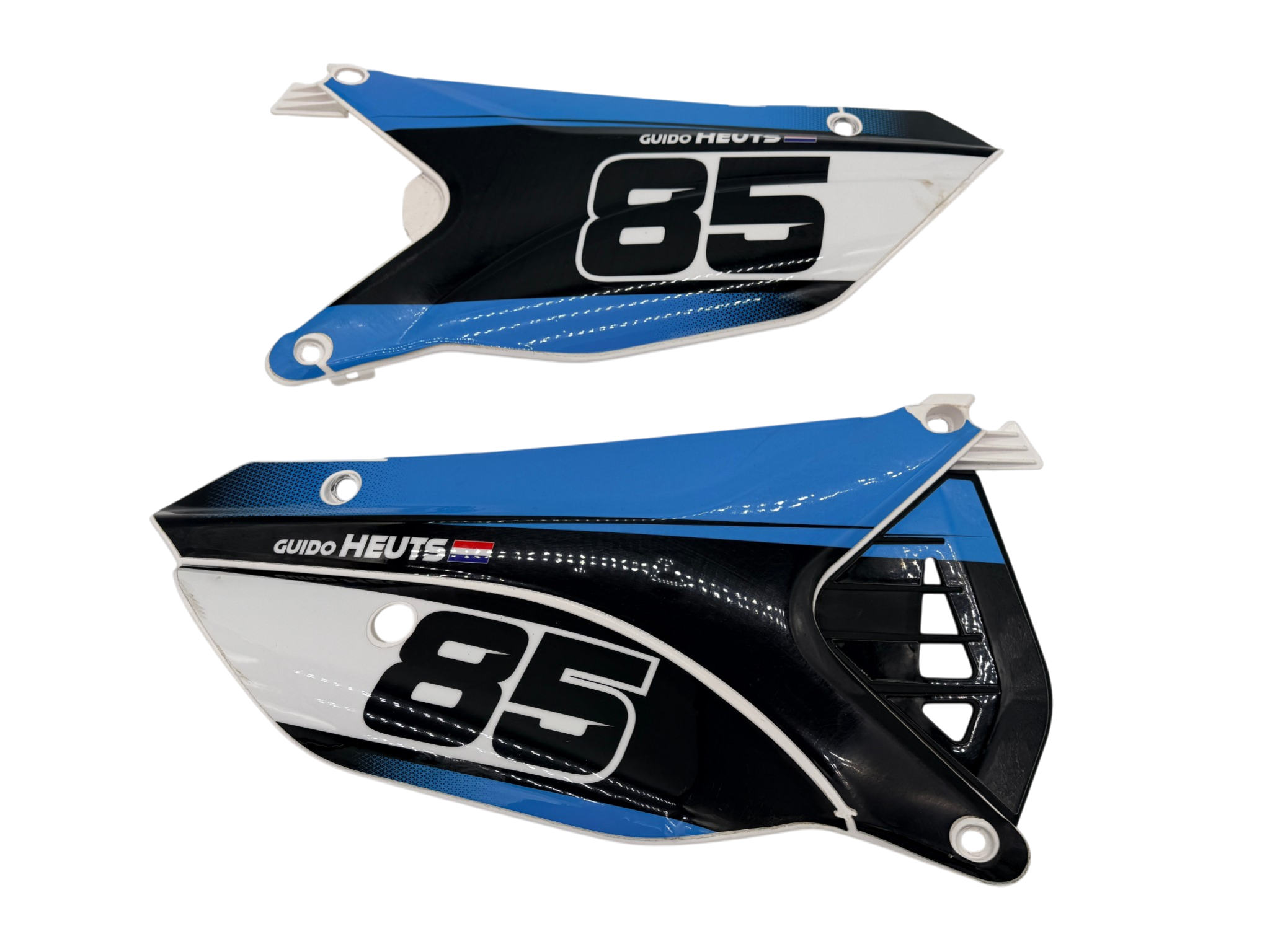 (USED) SIDE PANELS RH+LH 2stroke MY22-> WHITE (OEM #67272.22)