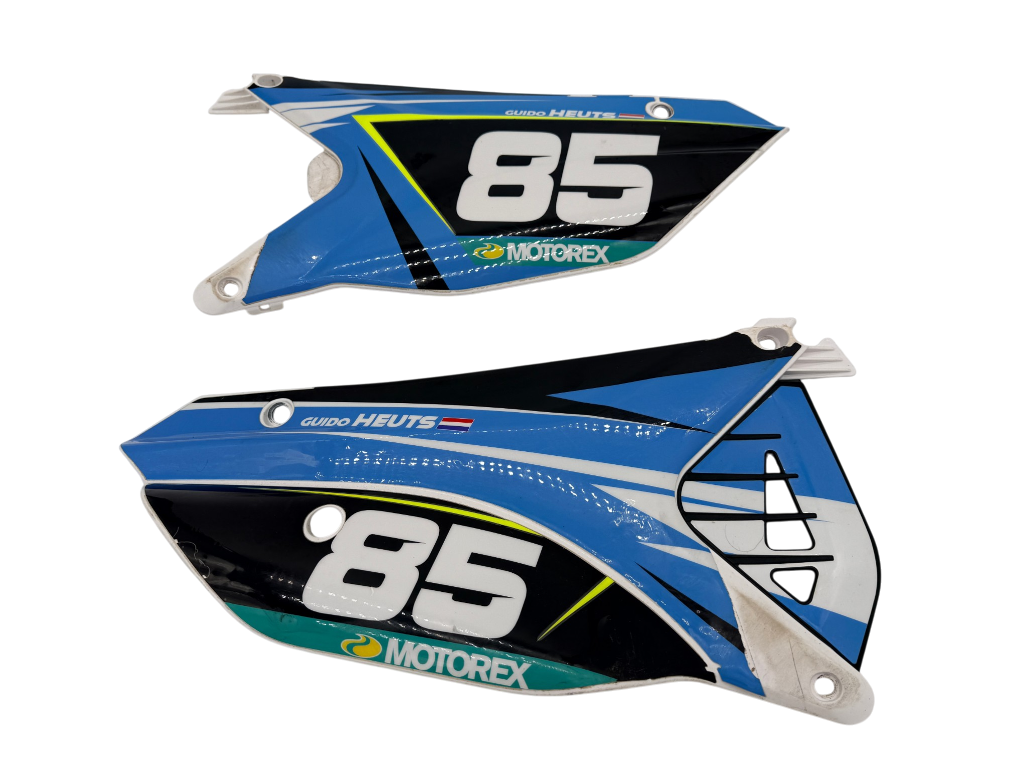 (USED) SIDE PANELS RH+LH 2stroke MY22-> WHITE (OEM #67272.22)