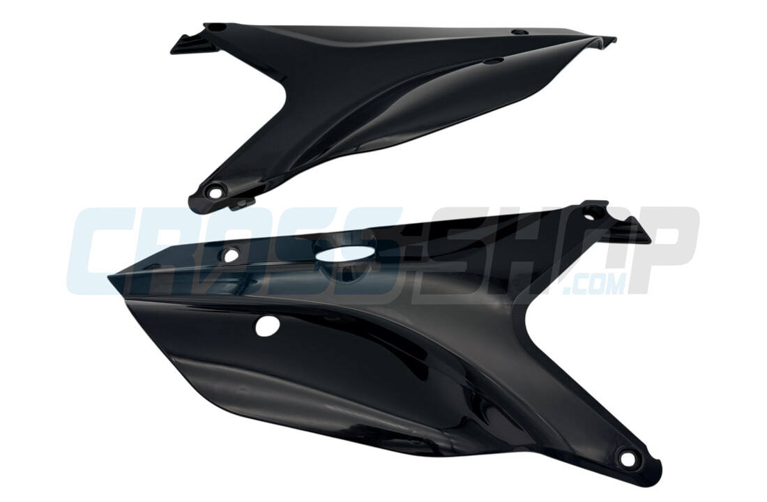 SET, REAR N.PLATE, 4S TWIN EX. MY 2022 - BLACK