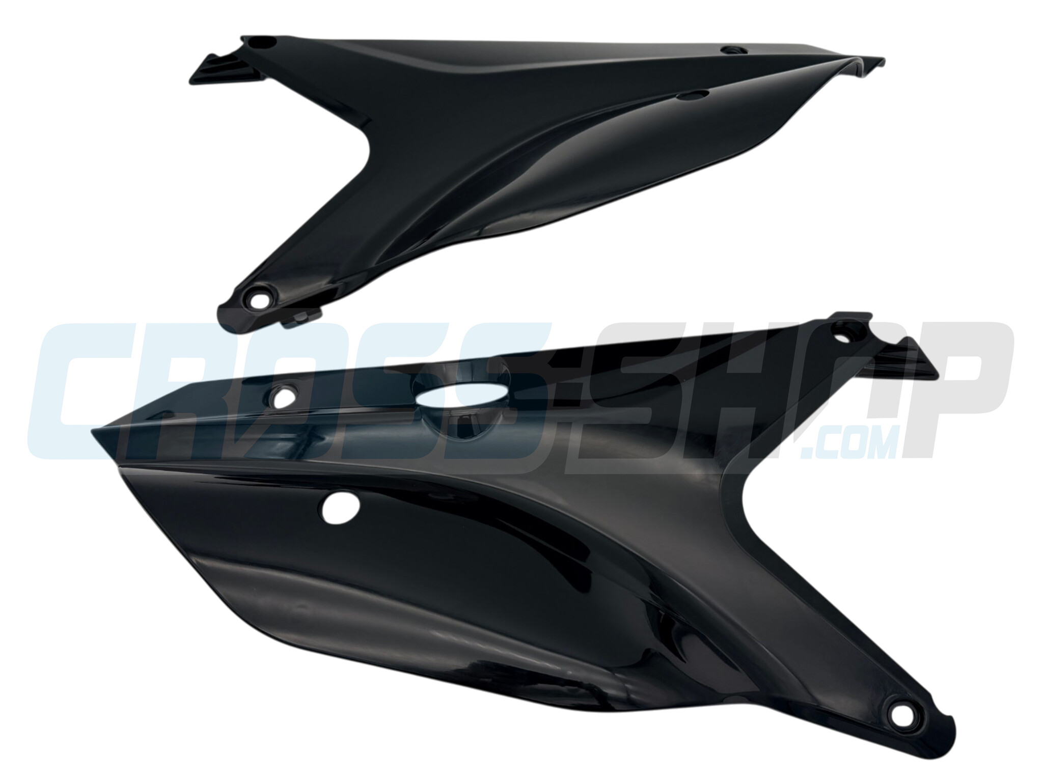 SET, REAR N.PLATE, 4S TWIN EX. MY 2022 - BLACK
