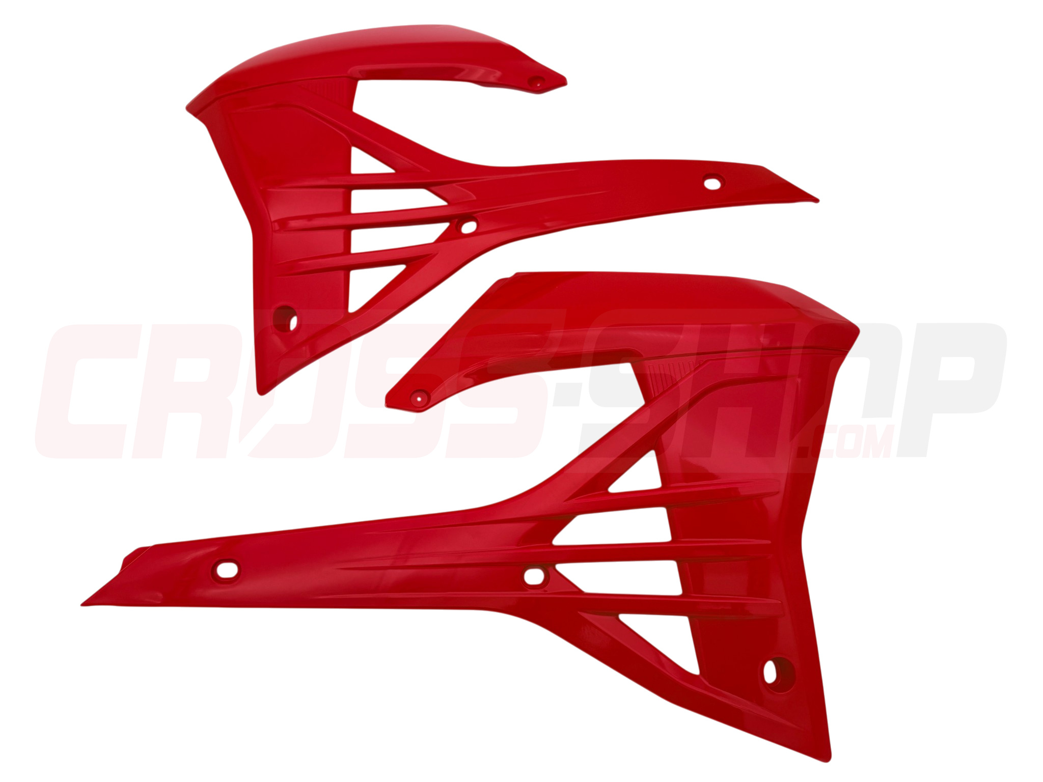 RAD SHROUDS 2S/4S, RH+LH, MY 2022 - RED