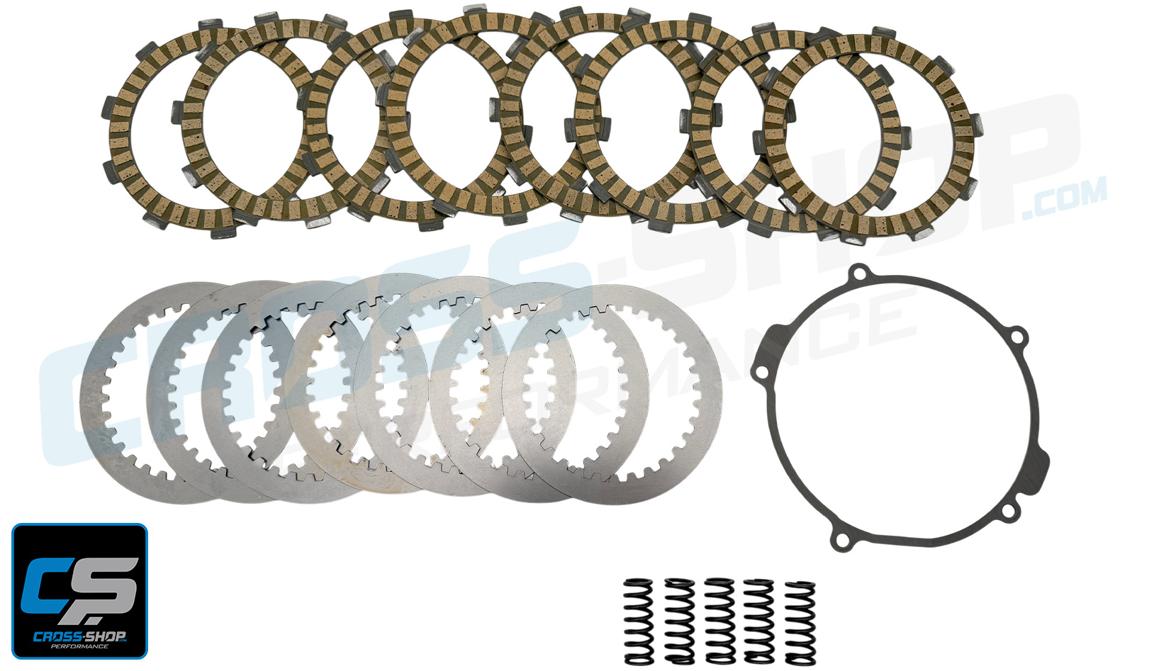 CSP - Clutch Kit TM 85 (02-07) , TM 100 (02-07) + TM 125 (01-05)