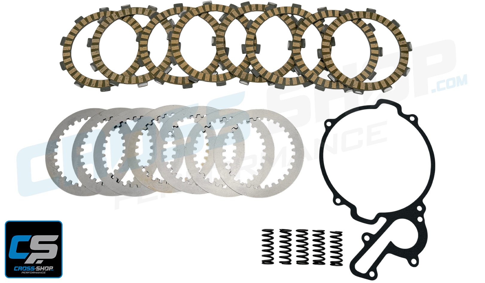 CSP - Clutch Kit TM 85 (90-01) , TM 100 (90-01) + TM 125 (90-00)