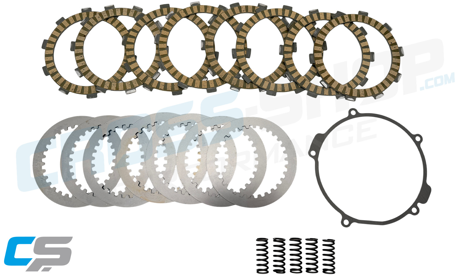 CSP - Clutch Kit TM 85 (02-07) , TM 100 (02-07) + TM 125 (01-05)