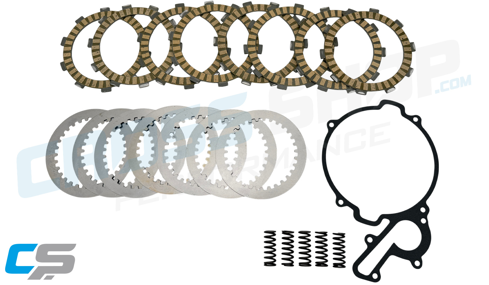CSP - Clutch Kit TM 85 (90-01) , TM 100 (90-01) + TM 125 (90-00)