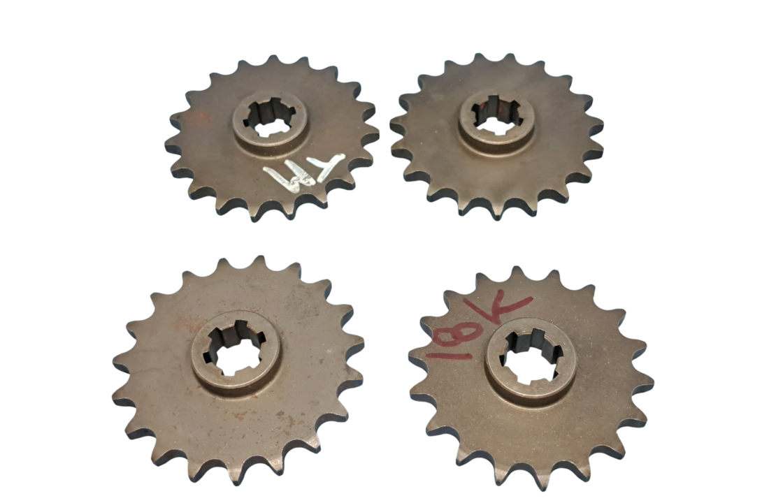 TM GO KART SET Ritzel  19T (3x) 18T (1x) 19T