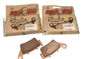 SET (2) BRAKING Bremsbelaege Hinten  #733CM44 "Sinter"