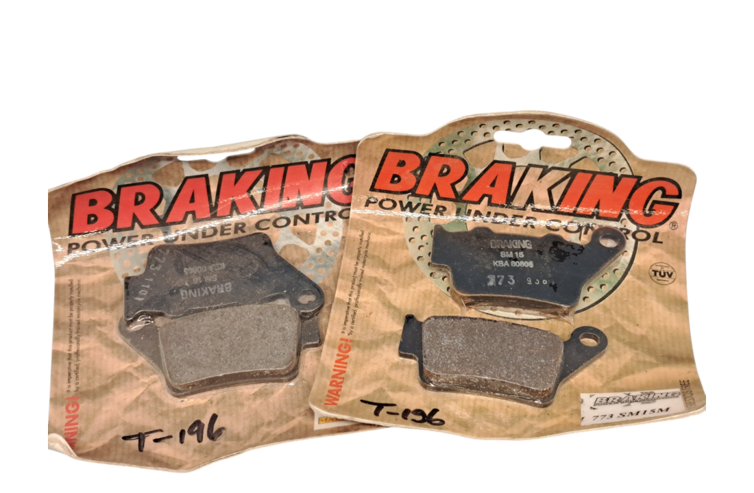 SET (2) BRAKING Bremsbelaege Hinten #733SM15M