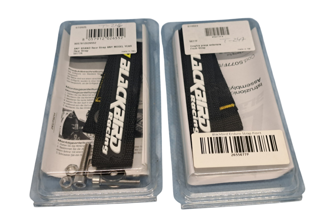 SET ENDURO Straps BLACKBIRD