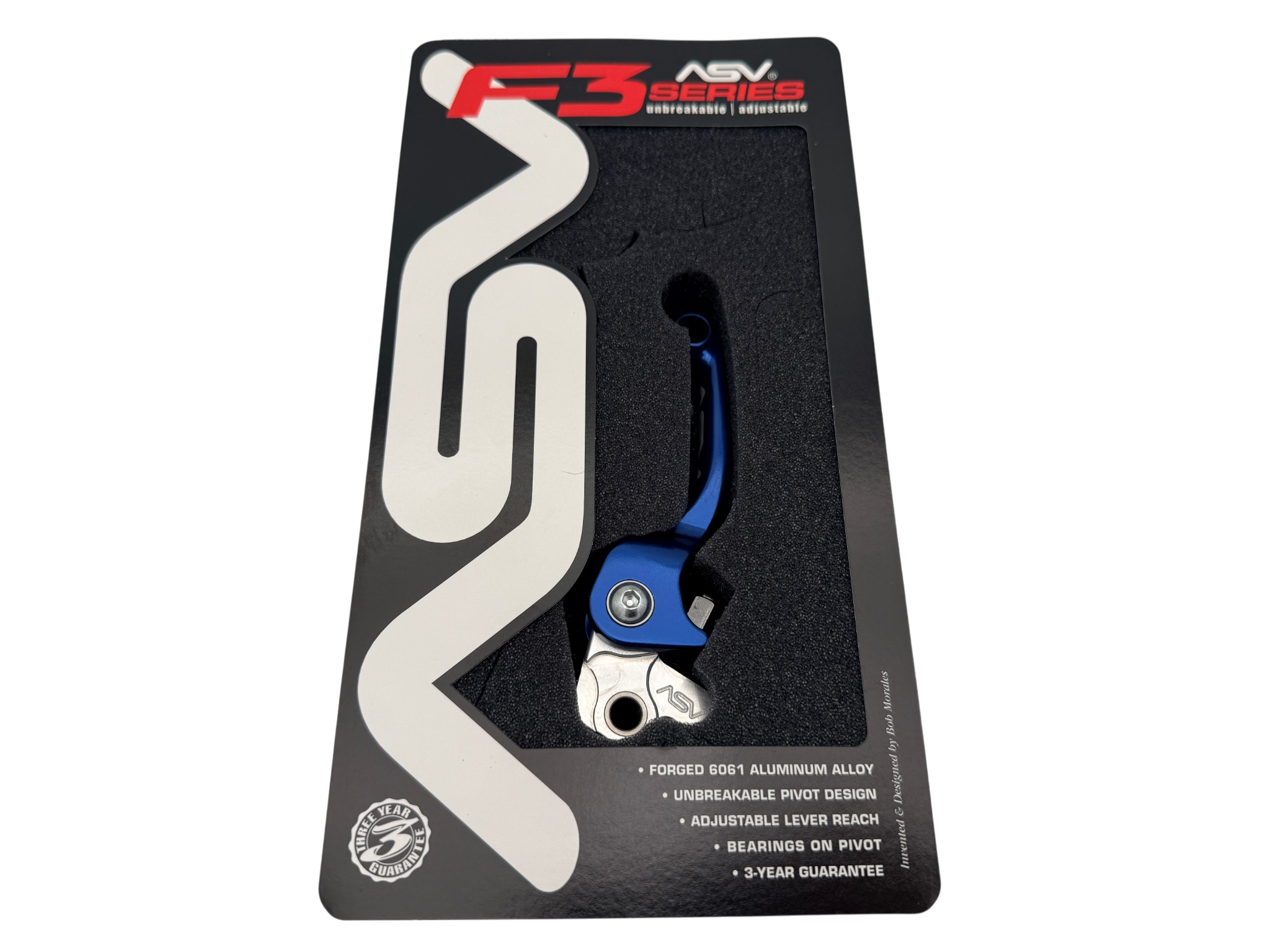Bremshebel ASV F3  UnBreakable TM (01-) "Nissin"  BLAU