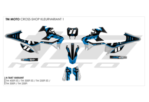 TM Cross-Shop Stickerset Voltage - 4-takt | vanaf 2022