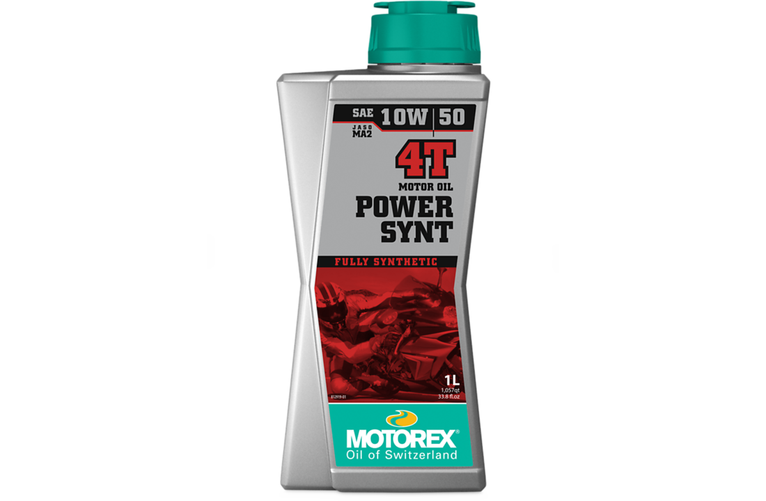 MOTOREX - POWER SYNT 4T SAE 10W/50 JASO MA2 - 1liter