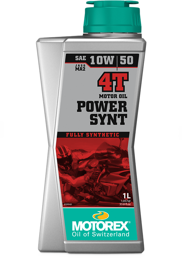 MOTOREX - POWER SYNT 4T SAE 10W/50 JASO MA2 - 1liter