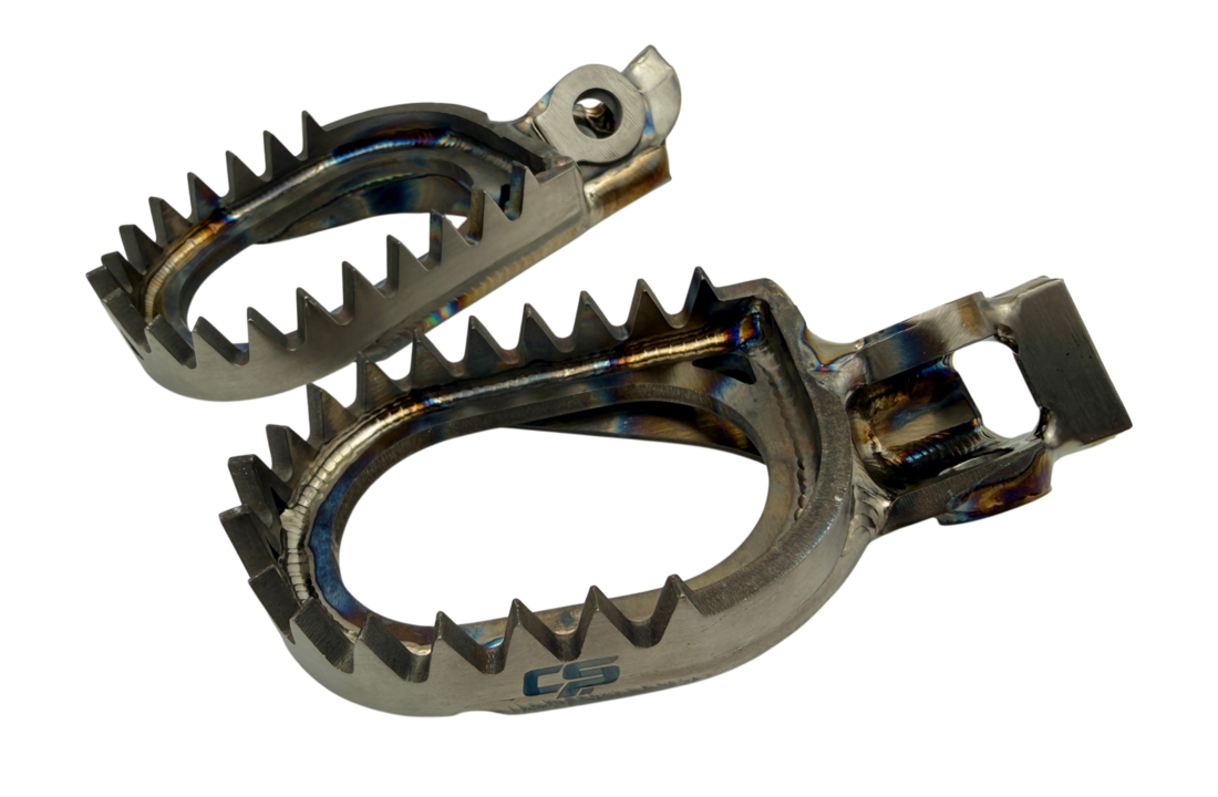CSP Titanium Footpegs TM 2022-2027