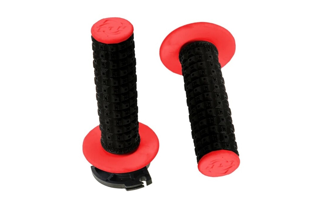 TORC1 DEFY Enduro Lock-On Handvaten - Black/Red