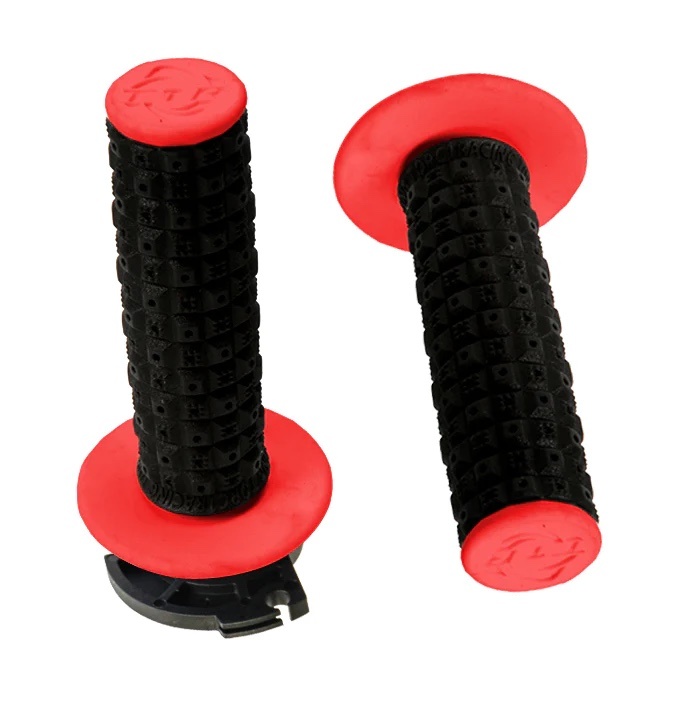 TORC1 DEFY Enduro Lock-On Handvaten - Black/Red