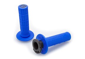 TORC1 DEFY Hole Shot Lock-On 1/2 Waffle Handvaten - Blue