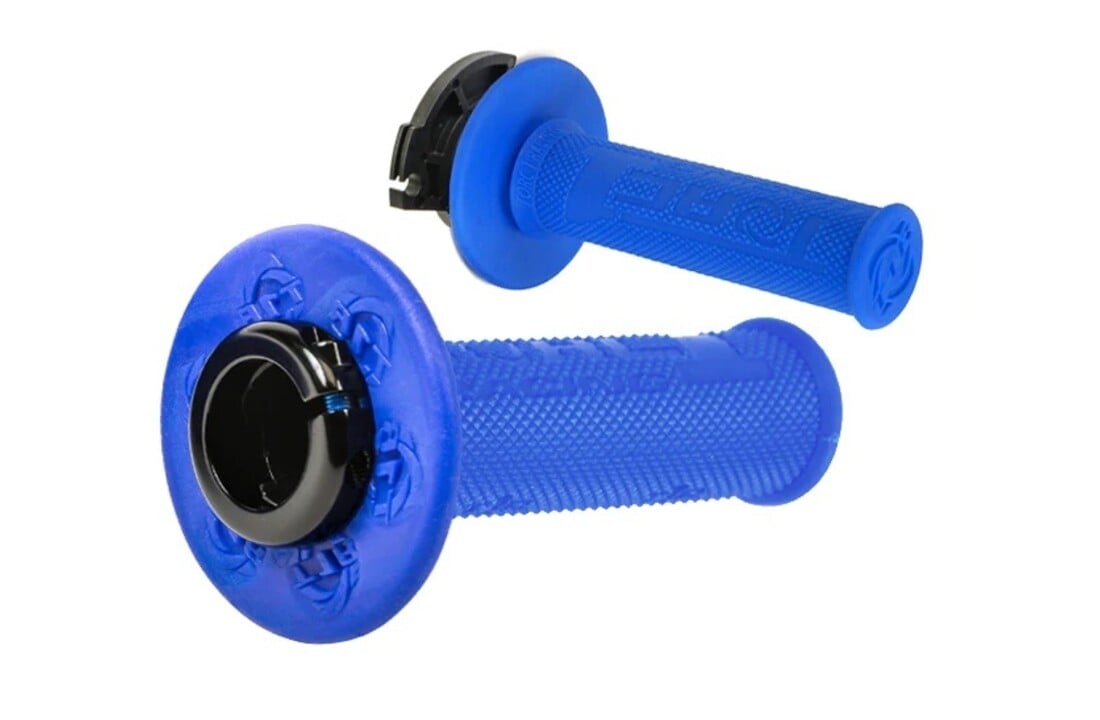 TORC1 DEFY Hot Lap Lock-On Diamond Handvaten - Blue