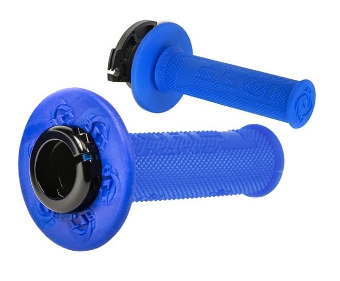 TORC1 DEFY Hot Lap Lock-On Diamond Handvaten - Blue