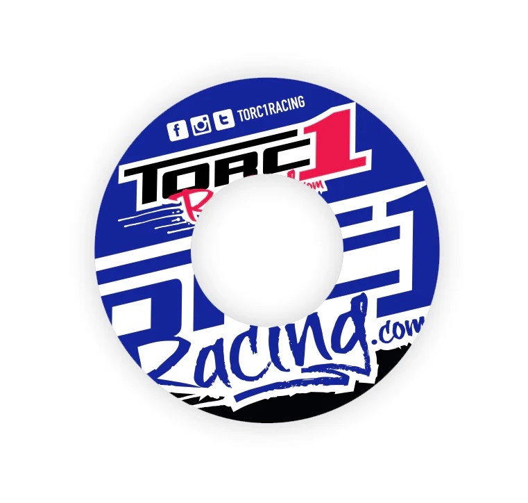 TORC1 Grip Donuts V3 (2 stuks) - Blue/White