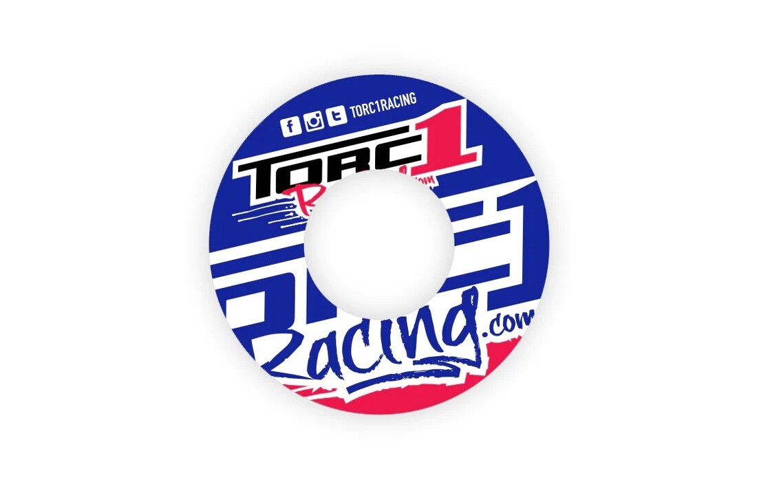 TORC1 Grip Donuts V3 (2 stuks) - Blue/Red